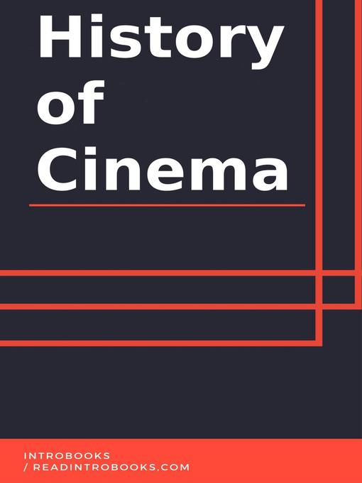 Upplýsingar um History of Cinema eftir IntroBooks Team - Biðlisti